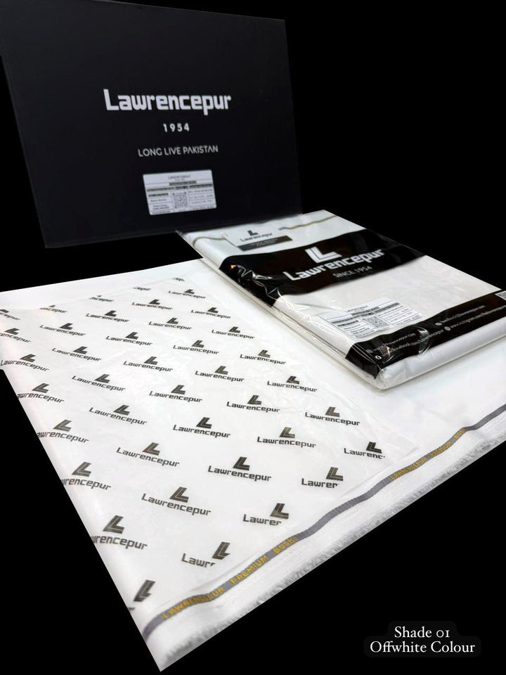 Lawrencepur Premium Pure Silk Boski – Shalwar Kameez Fabric
