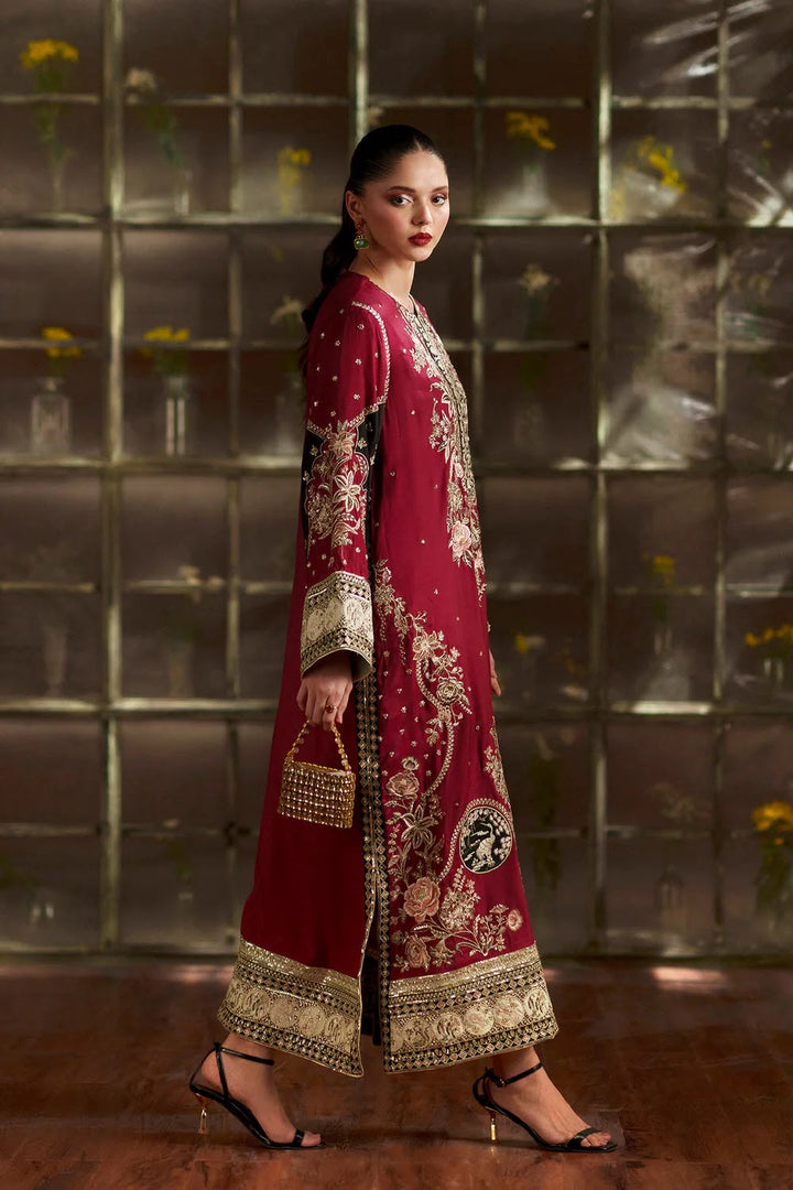 ETHNC- Embroidered Suit 2 Piece