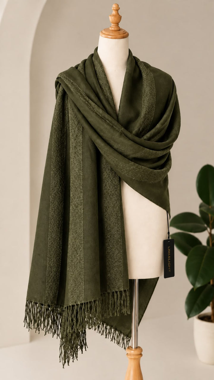 Limelight- Premium Soft Shawl- Pure Wool
