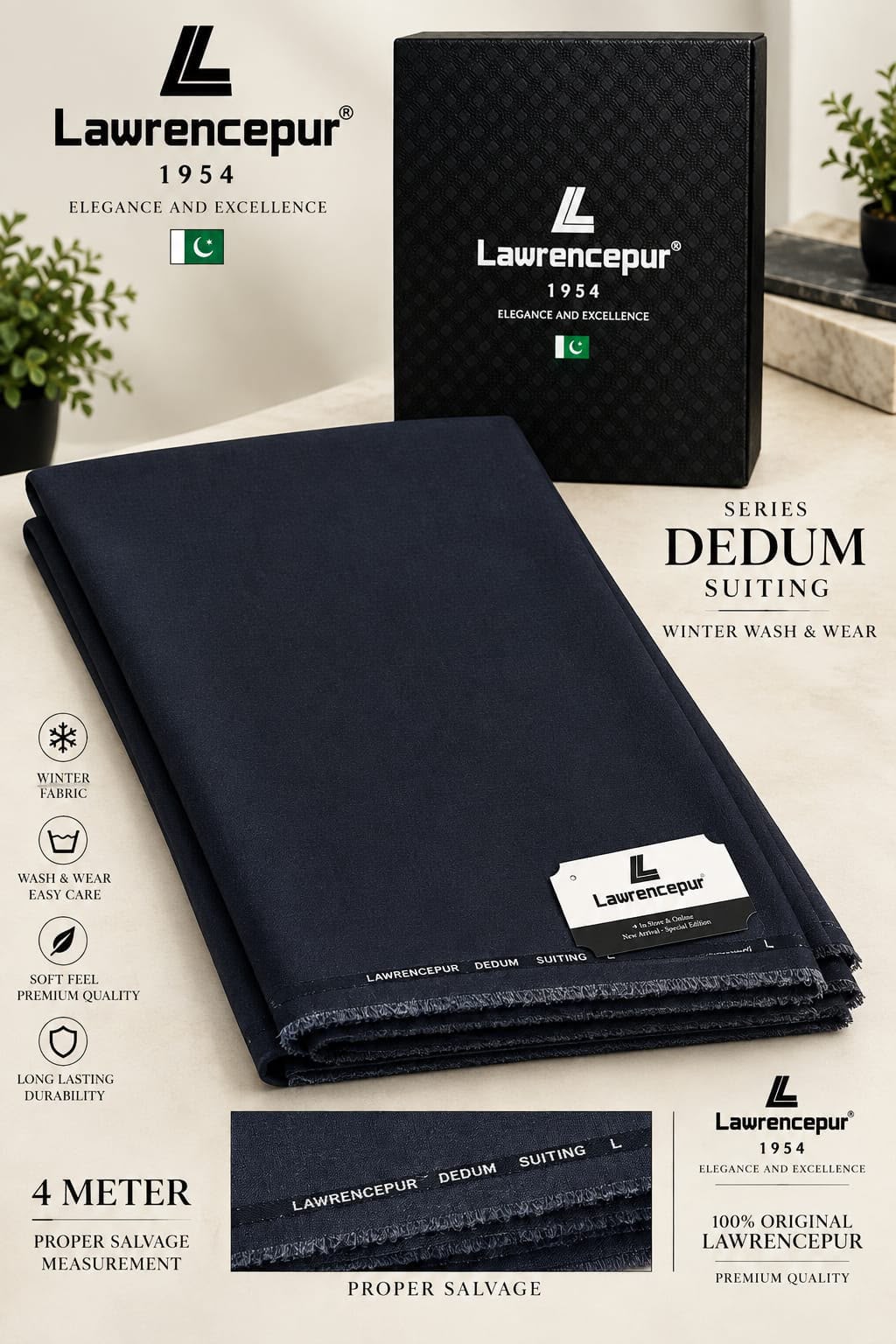 Lawrencepur- Winter Wash n Wear- Unstitched