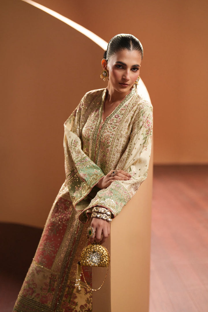 ETHNC- Embroidered Suit 2 Piece