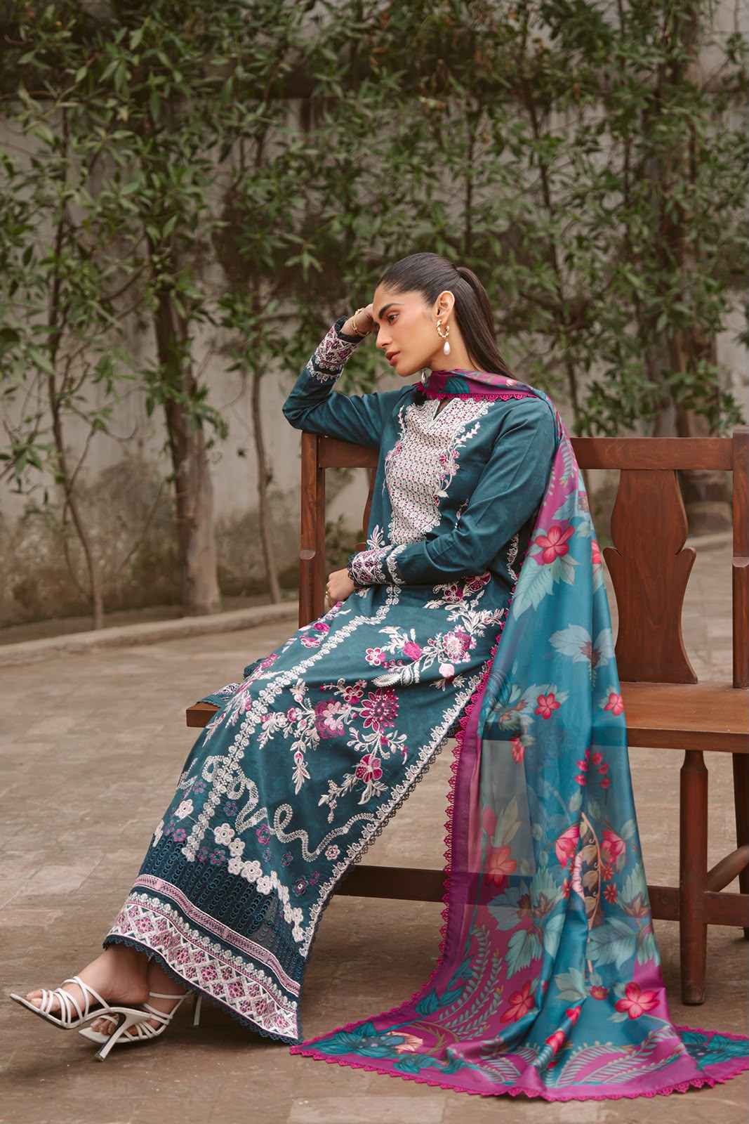 Serein By Ayzel- Unstitched Luxury Eid Kari'26- ZENVIA