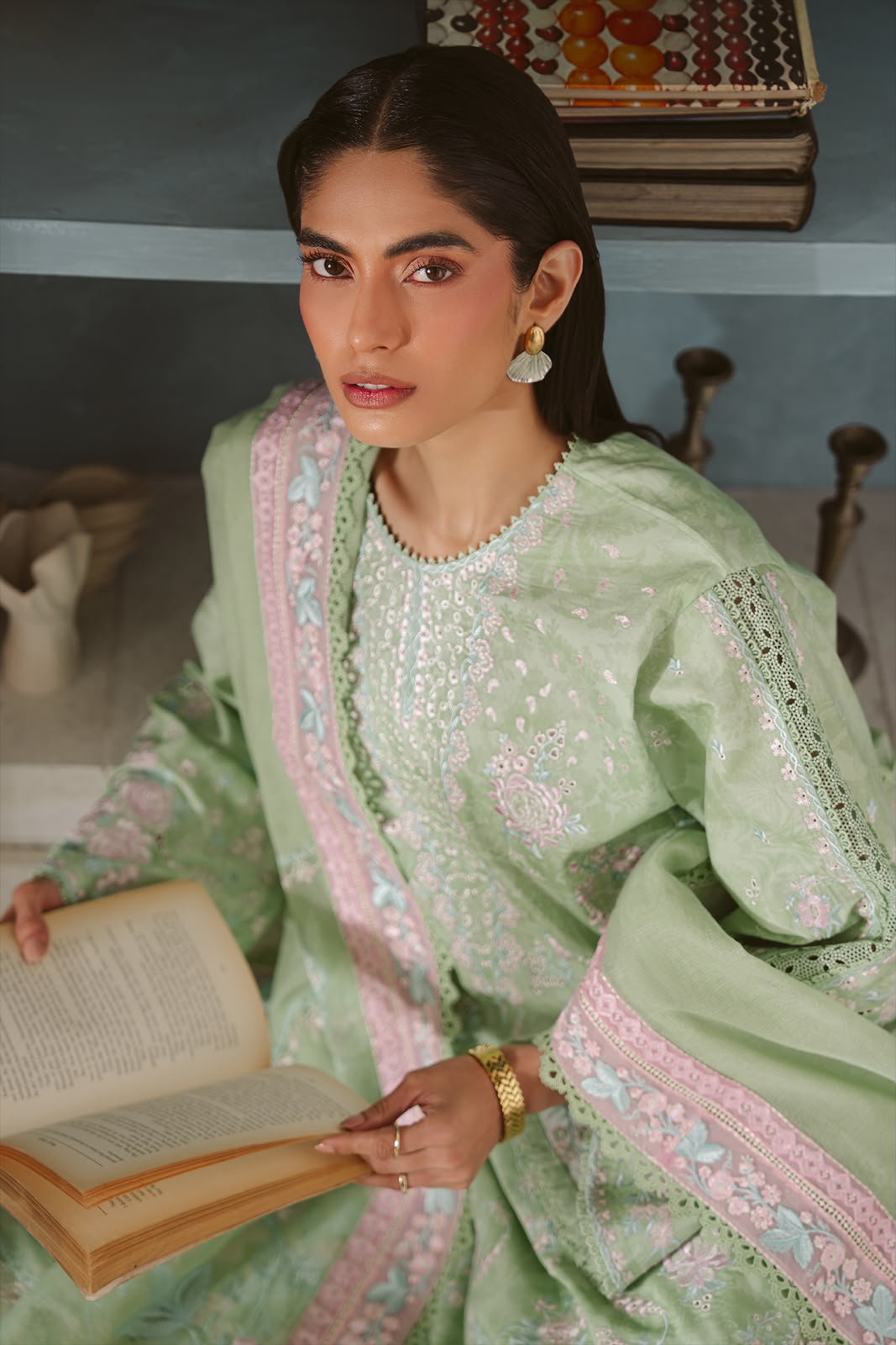Serein By Ayzel- Unstitched Luxury Eid Kari'26- MARIE