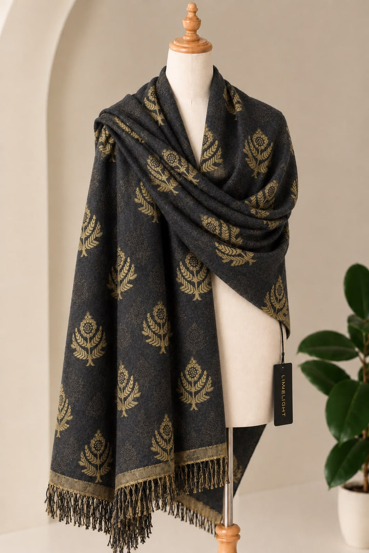 Limelight- Premium Soft Shawl- Pure Wool