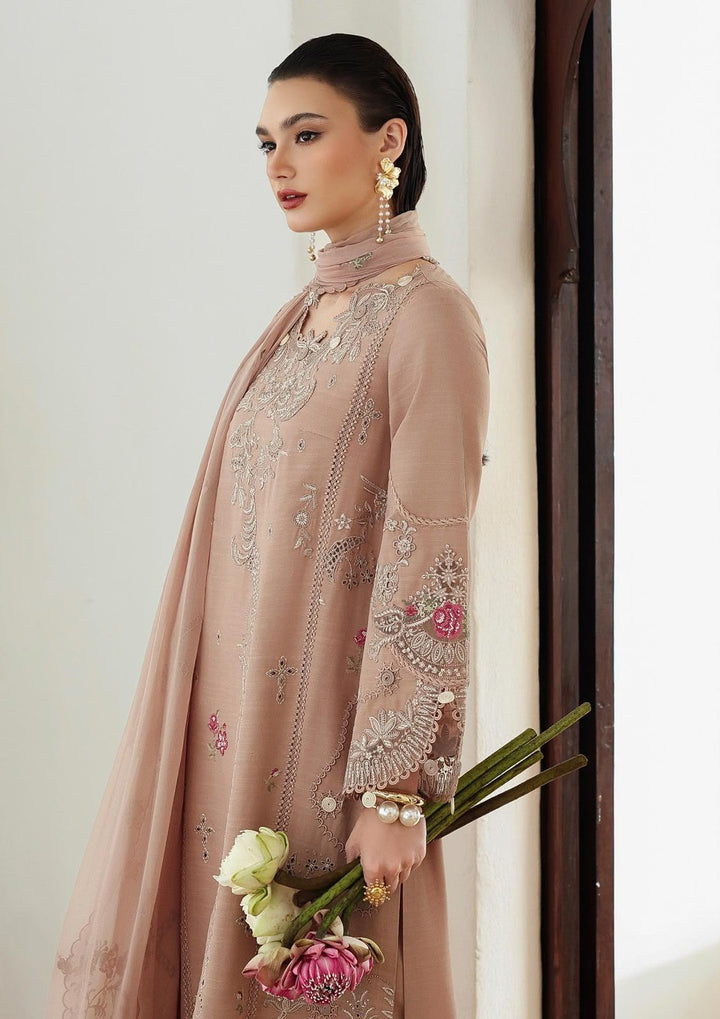 Qalamkar- Winter Collection - Qlinekari - Linen'25 - DUSK