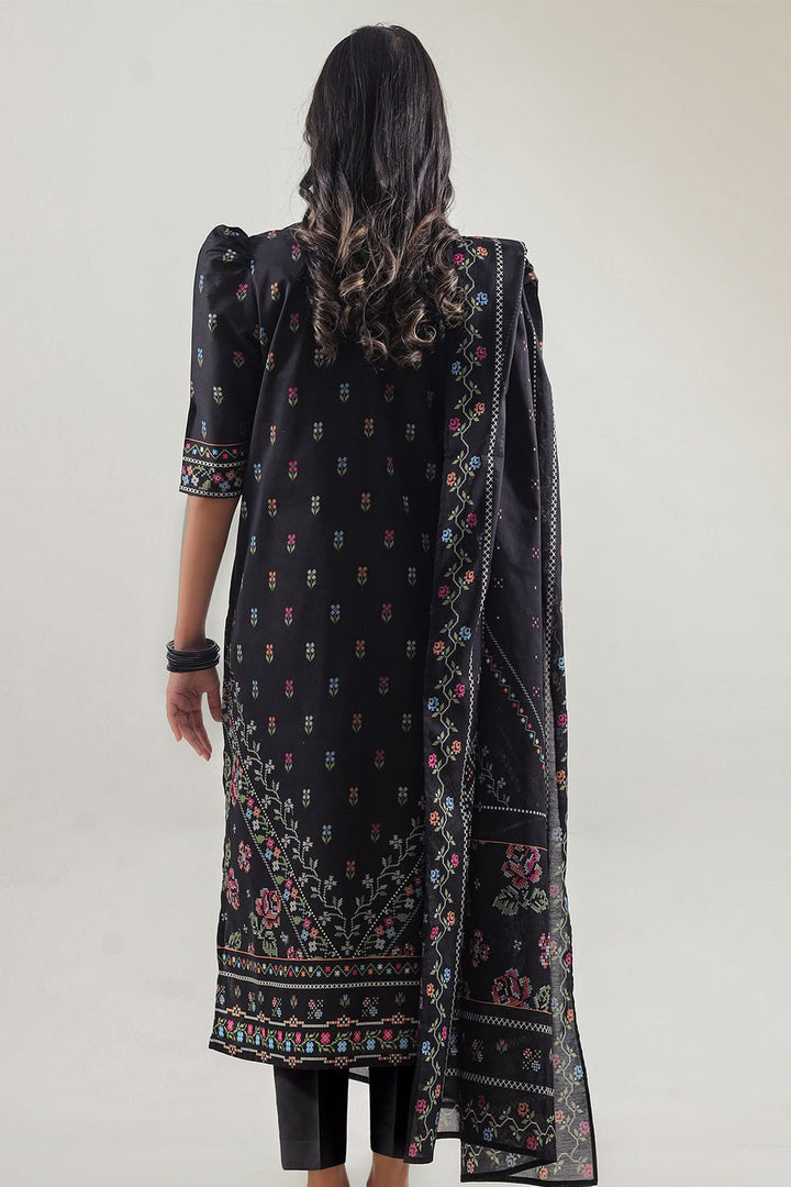 SAYA- Unstitched Printed Lawn 3 Piece