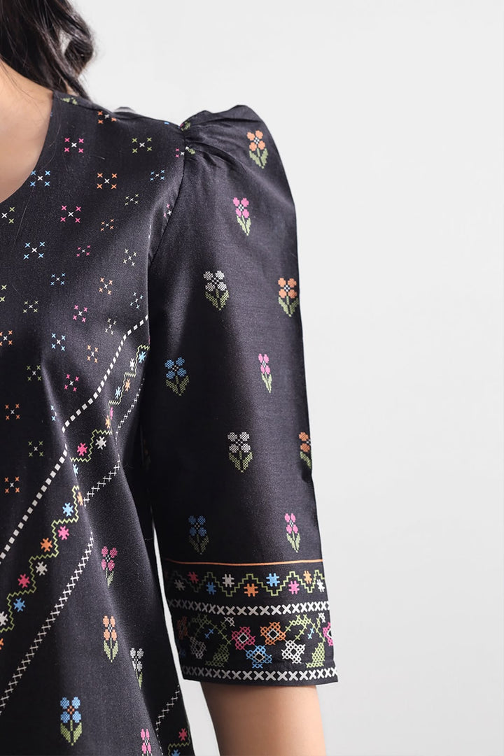 SAYA- Unstitched Printed Lawn 3 Piece
