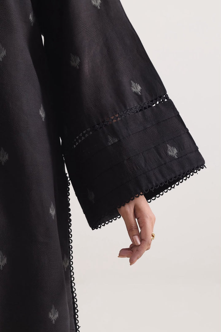 SAYA- Unstitched Printed Embroidered Jacquard 3 Piece