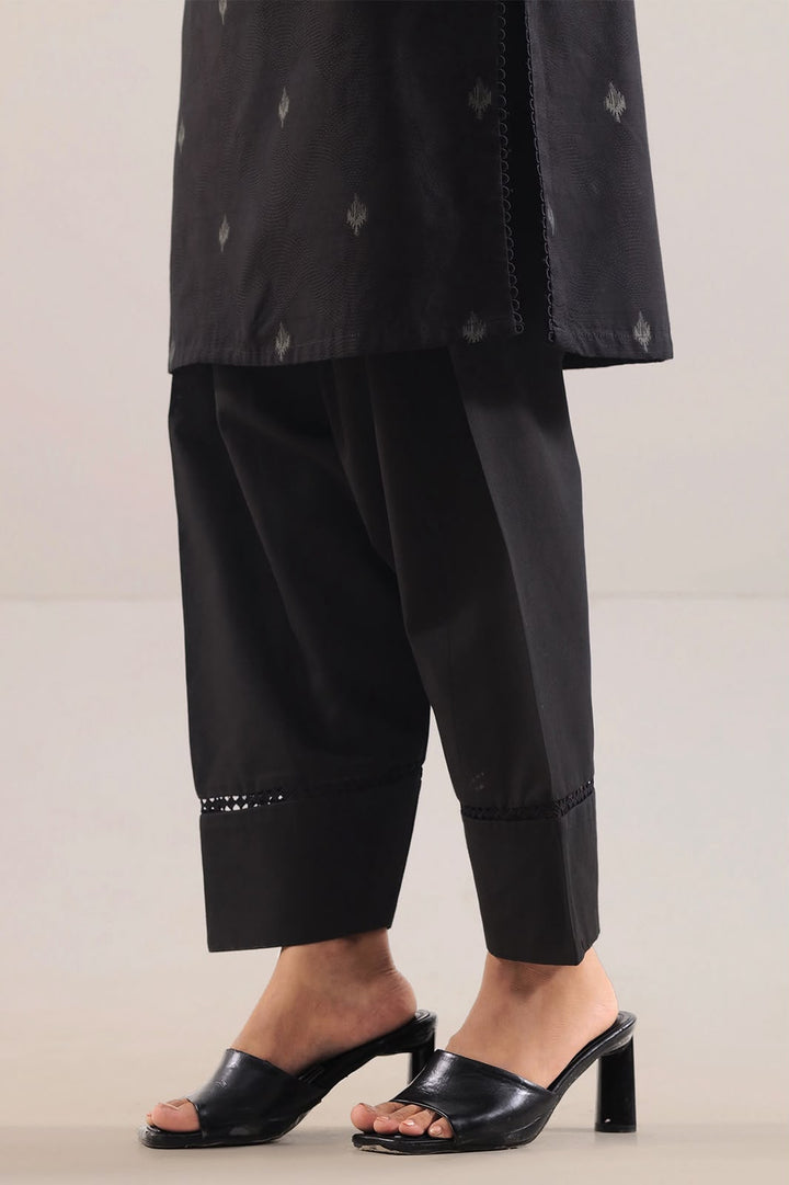 SAYA- Unstitched Printed Embroidered Jacquard 3 Piece