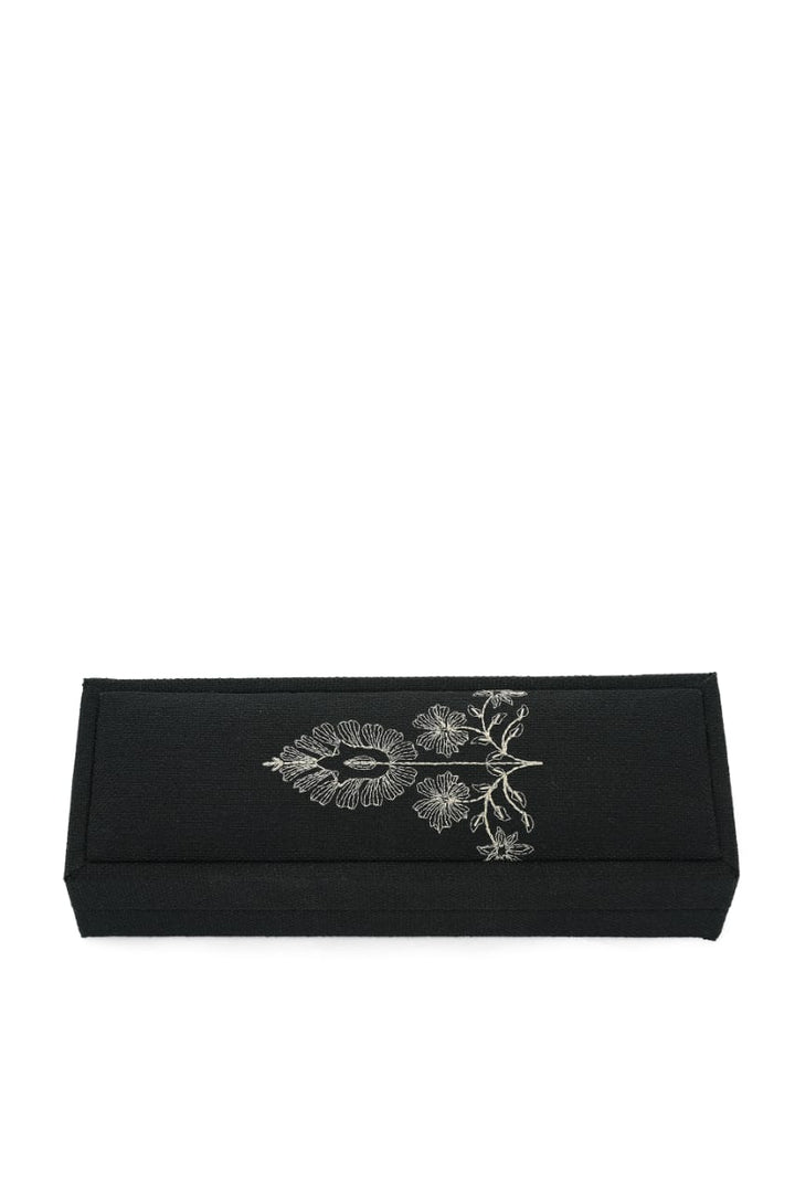 Embroidered Velvet Prayer Essentials Set – Prayer Mat, Quran Box, Quran Cover & Tasbeeh Box