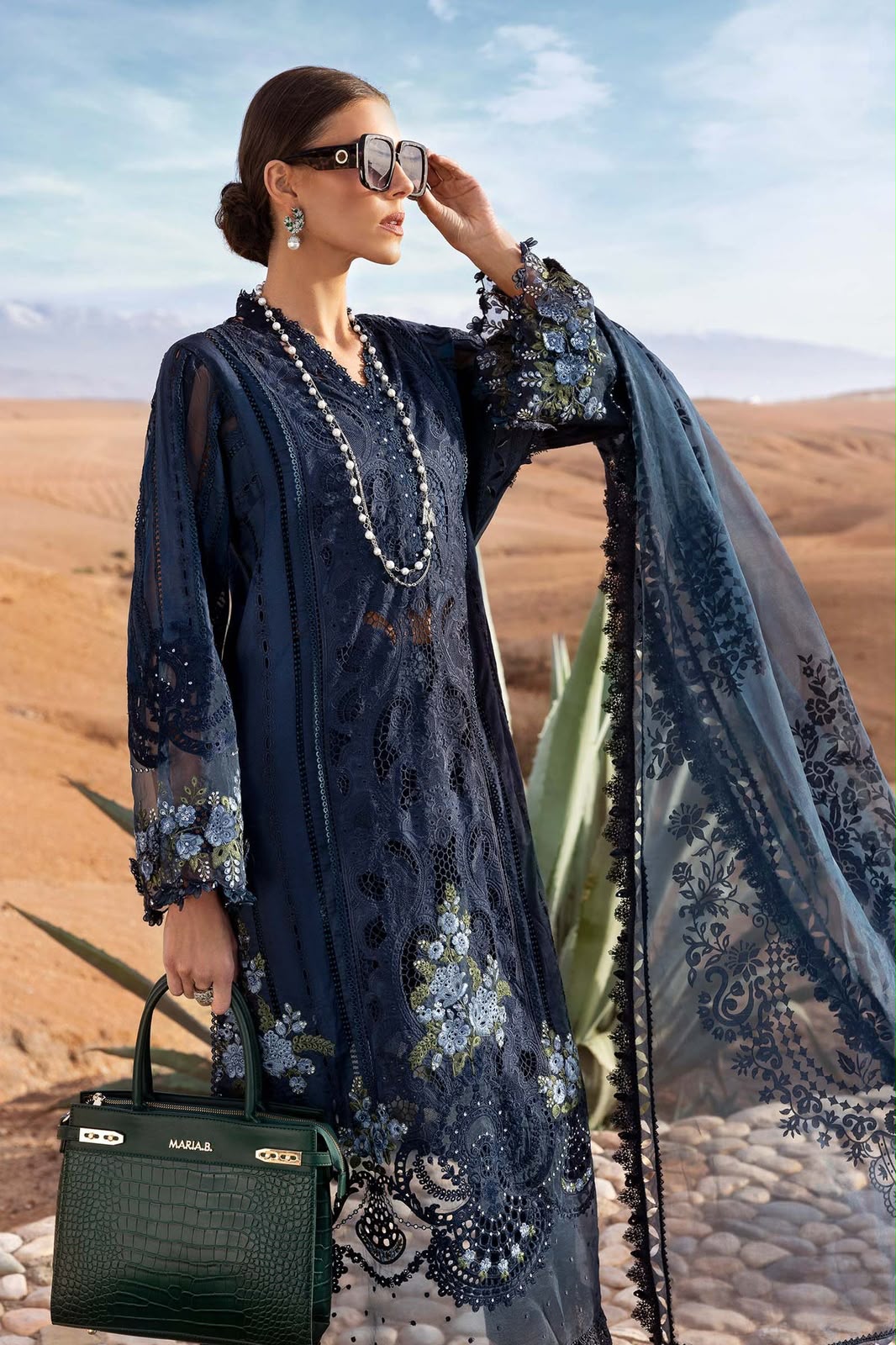 MARIA B Luxury Unstitched Lawn Collection' 2025