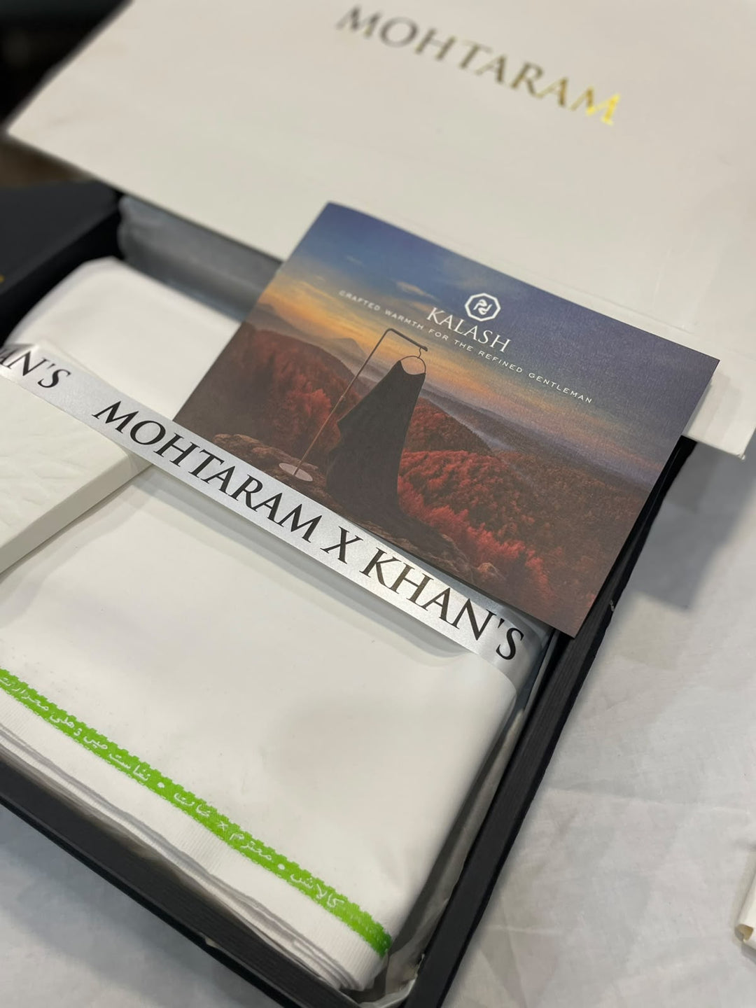 Mohtaram x Khan's KALASH - Ivory