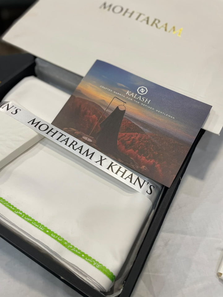 Mohtaram x Khan's KALASH - Ivory