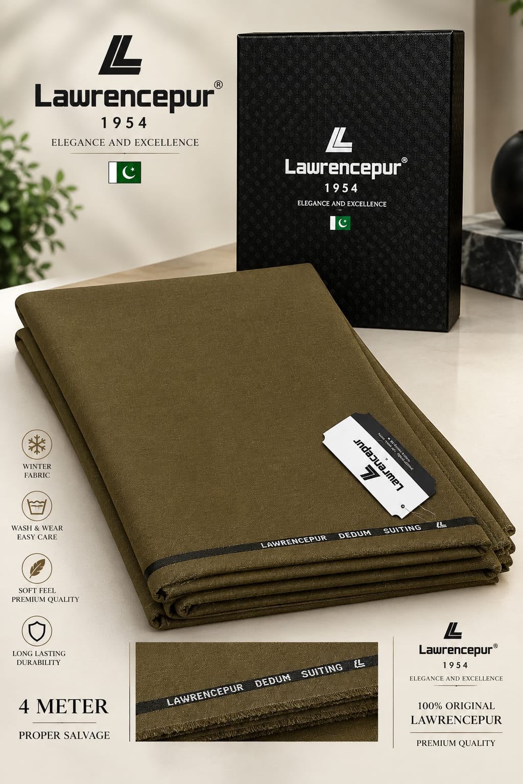 Lawrencepur- Winter Wash n Wear- Unstitched