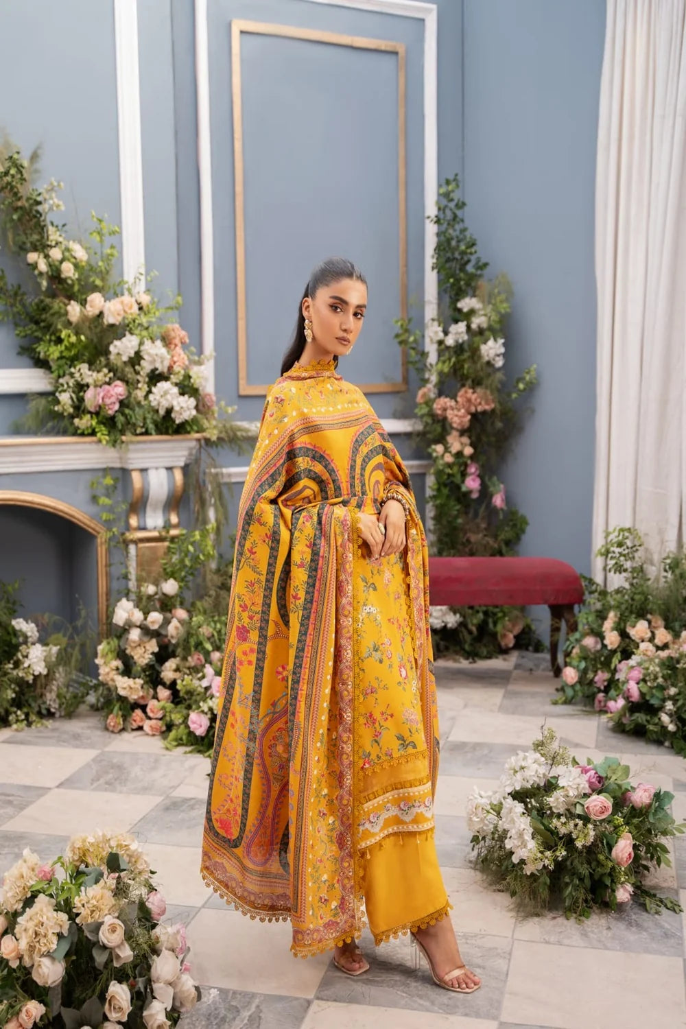 Mausummery Unstitched Khaddar Collection 3pc | BAHAR