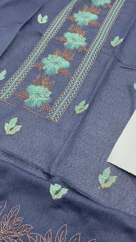 Bareeze- Karandi With Embroidered Shawl- 3 Piece