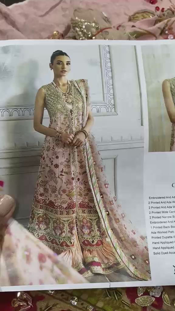 Crimson X Saira Shakira Wedding'25 Crystal Chinoiserie