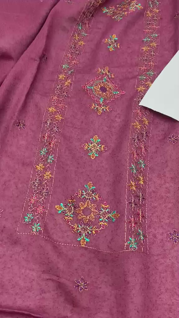 Bareeze- Karandi With Embroidered Shawl- 3 Piece