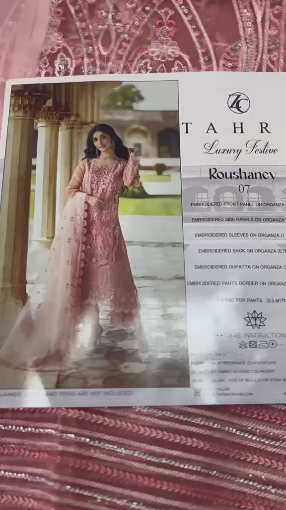 Zainab Chottani- Roushaney Tahra Luxury Festive Collection