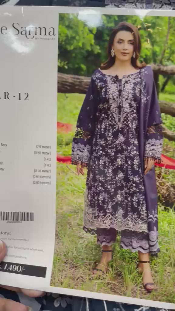 Parishay - Rang e Sarma - Khaddar 25 - SAR#12