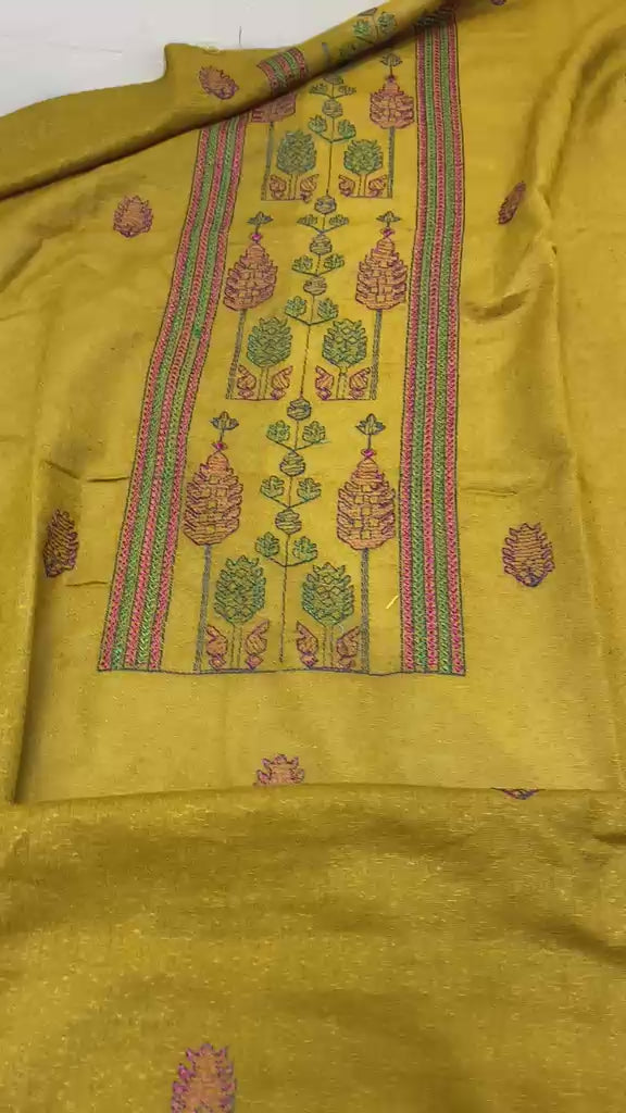 Bareeze- Karandi With Embroidered Shawl- 3 Piece