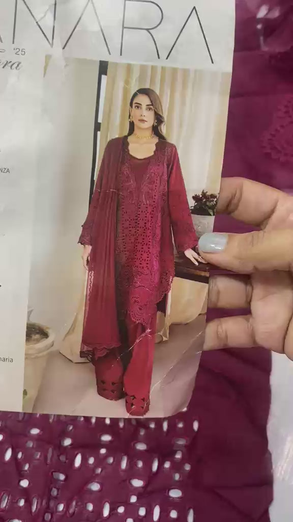 Manara by Maria Asif Baig SCARLETT