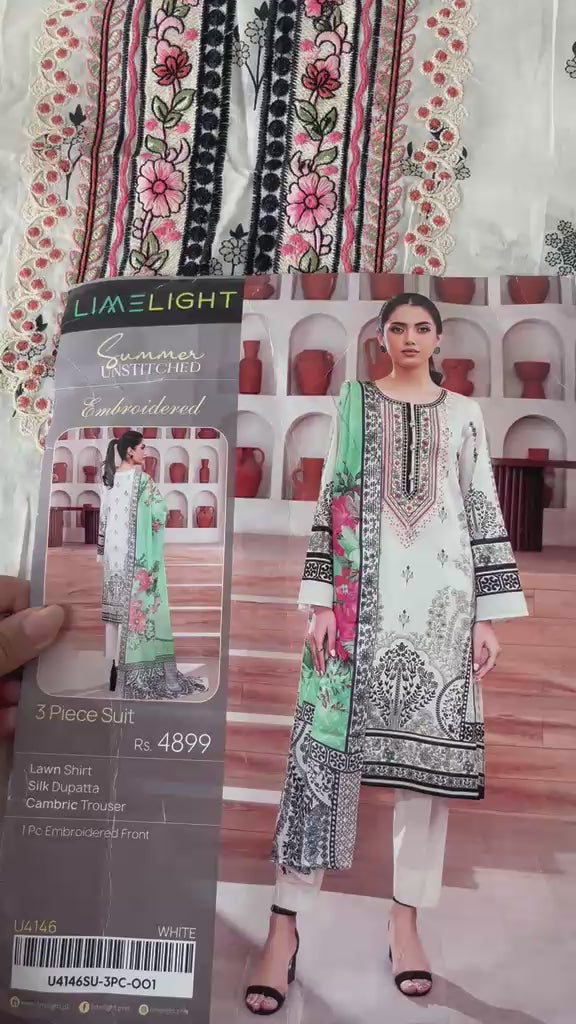 Limelight- 3 Piece Summer Unstitched Lawn