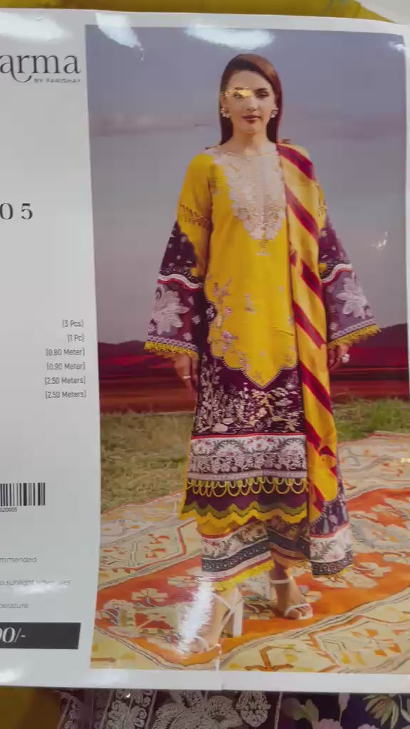 Parishay - Rang e Sarma - Khaddar 25 - SAR#05
