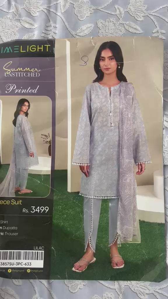 Limelight- 3 Piece Summer Unstitched Lawn