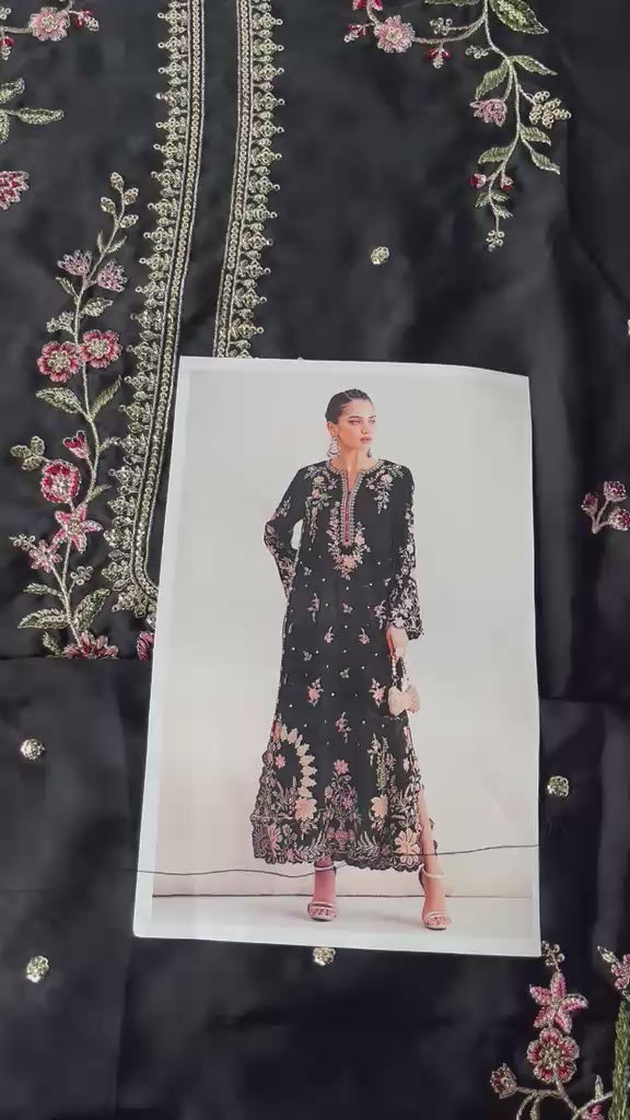 ETHNC- Embroidered Suit 2 Piece