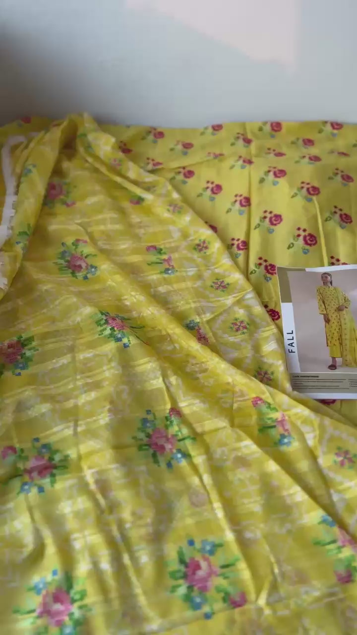 Nishat Linen- 3 Piece - Printed Suit - Linen