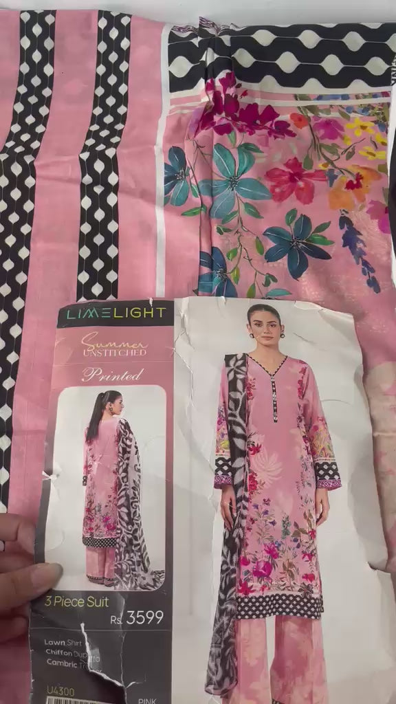 Limelight- 3 Piece Summer Unstitched Lawn