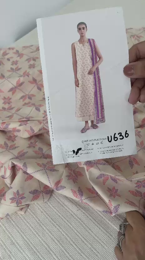 Sapphire- 3 Piece - Printed Lawn Suit
