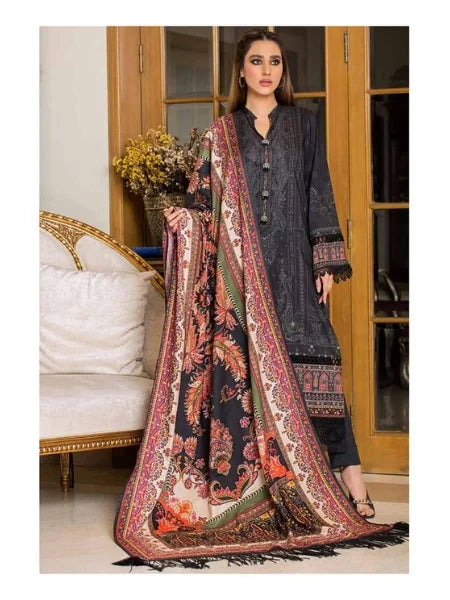 Mausummery Unstitched Khaddar Collection 3pc | TULIP