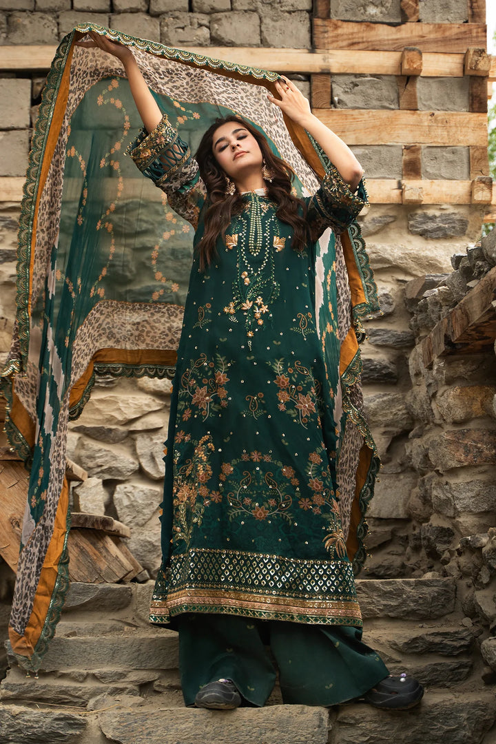 Charizma- 3-PC Unstitched Embroidered Chiffon Collection VSLW6-18