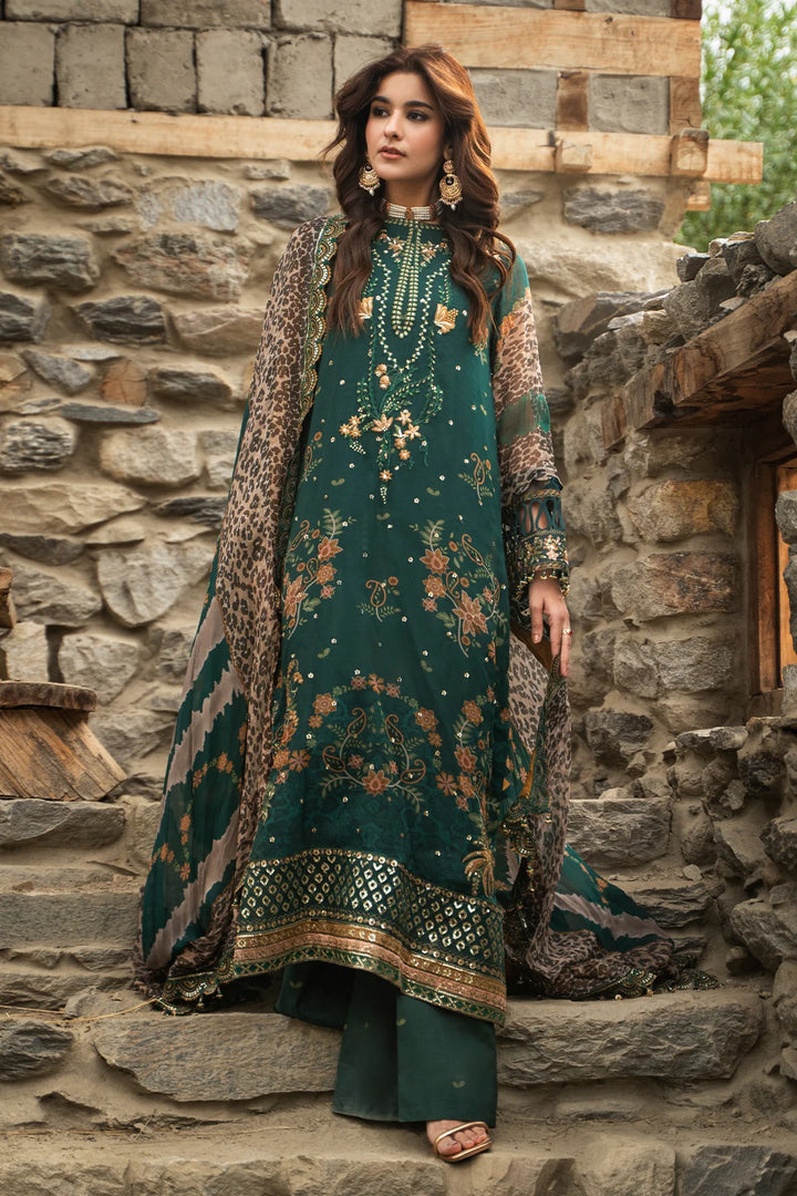 Charizma- 3-PC Unstitched Embroidered Chiffon Collection VSLW6-18