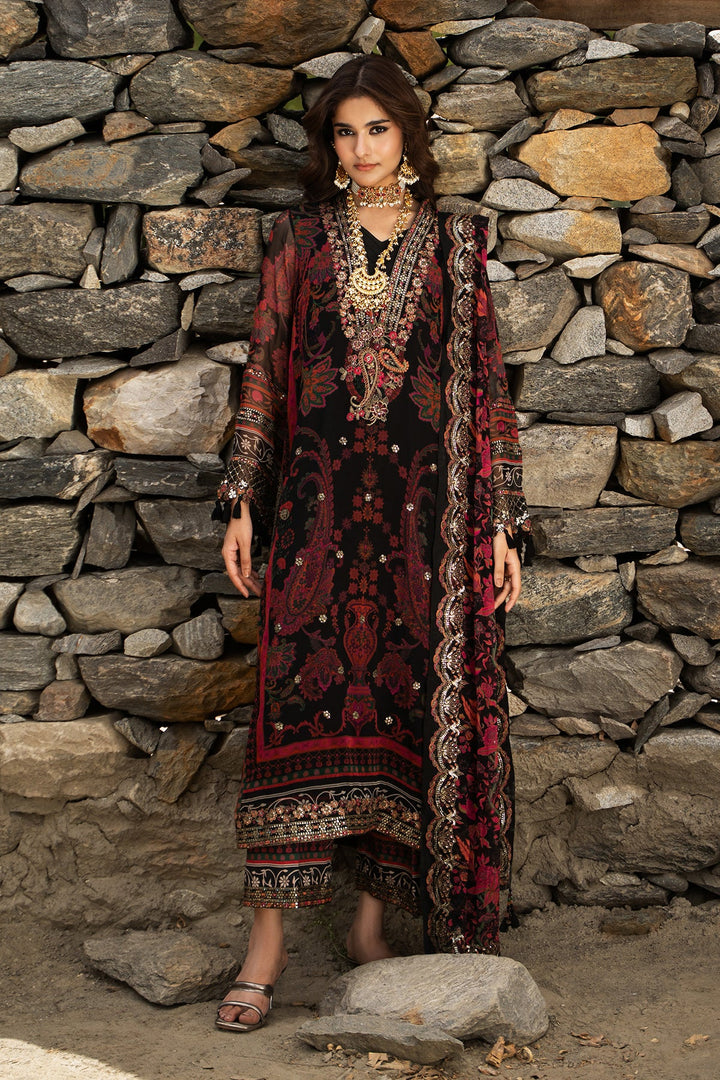 Charizma- 3-PC Unstitched Embroidered Chiffon Collection VSLW6-16