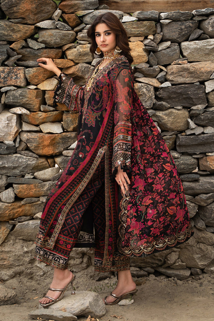 Charizma- 3-PC Unstitched Embroidered Chiffon Collection VSLW6-16