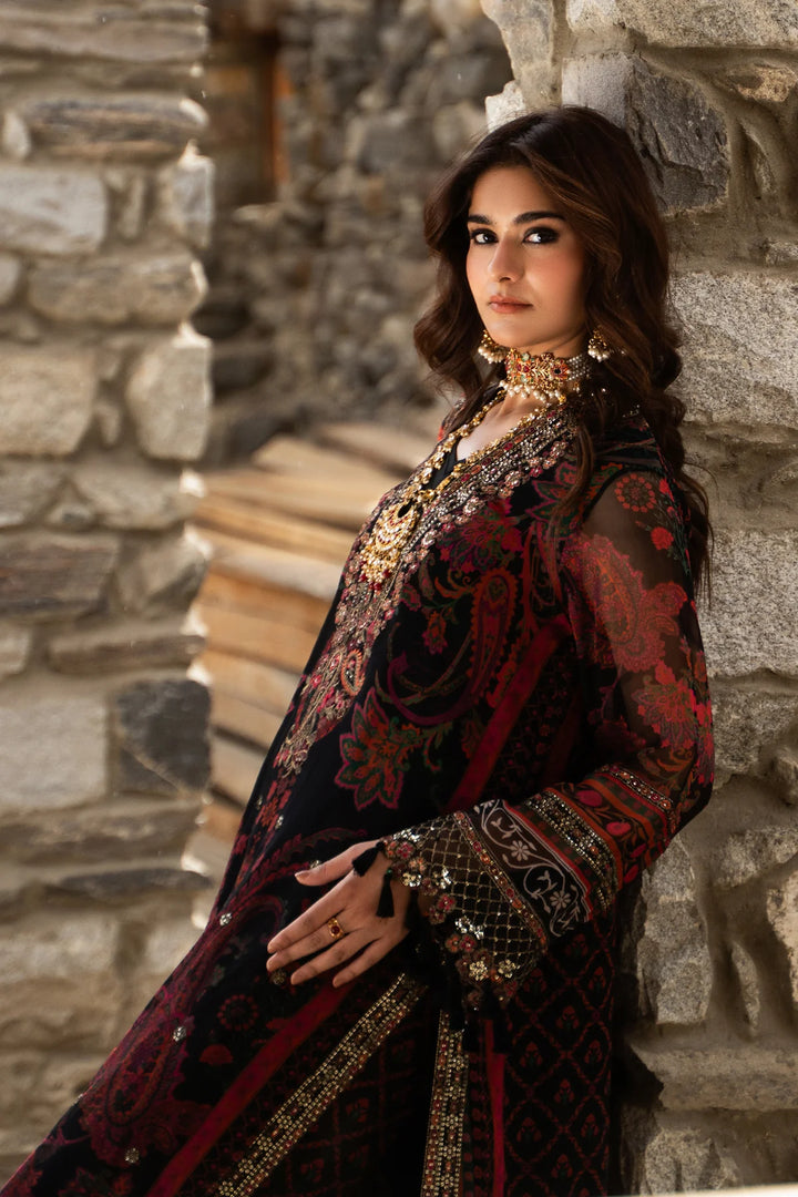 Charizma- 3-PC Unstitched Embroidered Chiffon Collection VSLW6-16