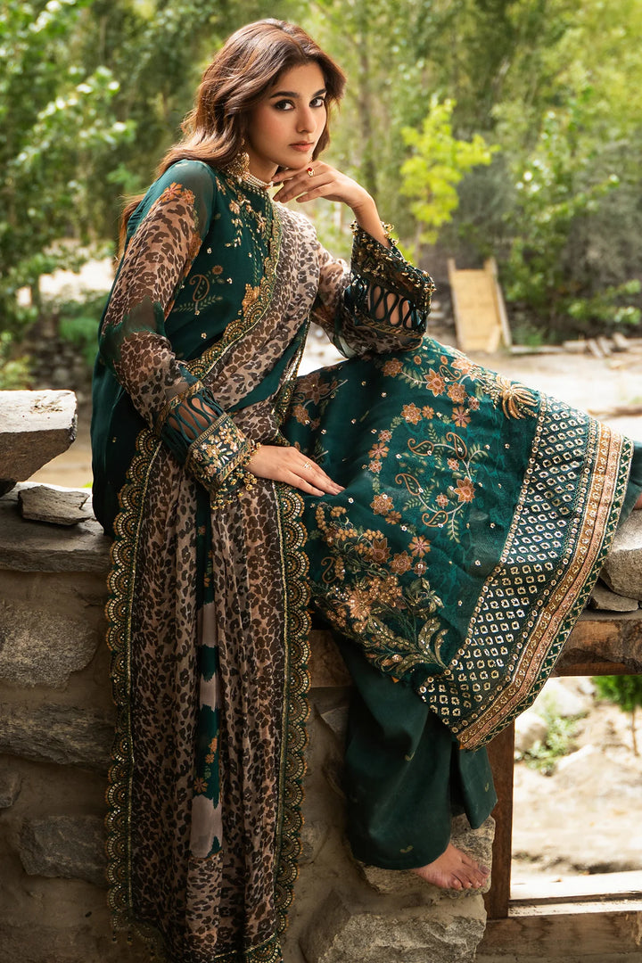 Charizma- 3-PC Unstitched Embroidered Chiffon Collection VSLW6-18