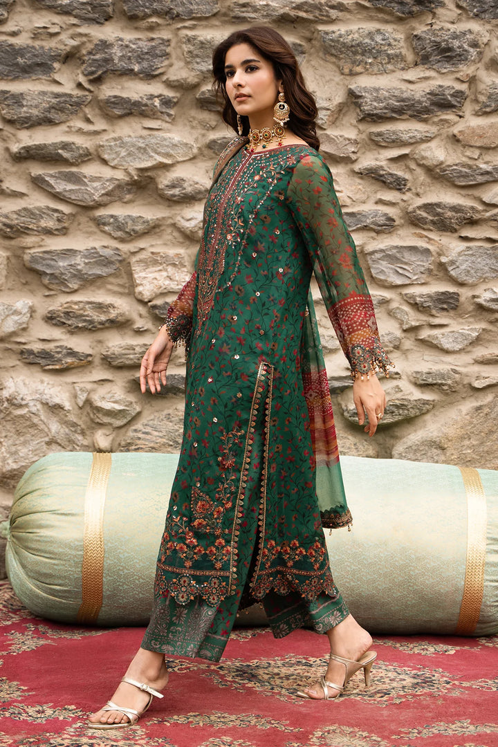 Charizma- 3-PC Unstitched Embroidered Chiffon Collection VSLW6-14