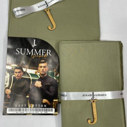 J. Summer soft cotton suit