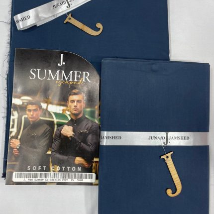 J. Summer soft cotton suit
