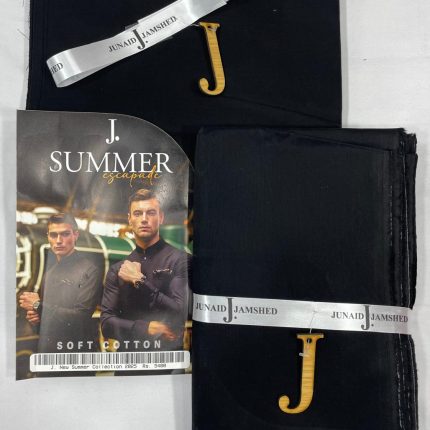 J. Summer soft cotton suit