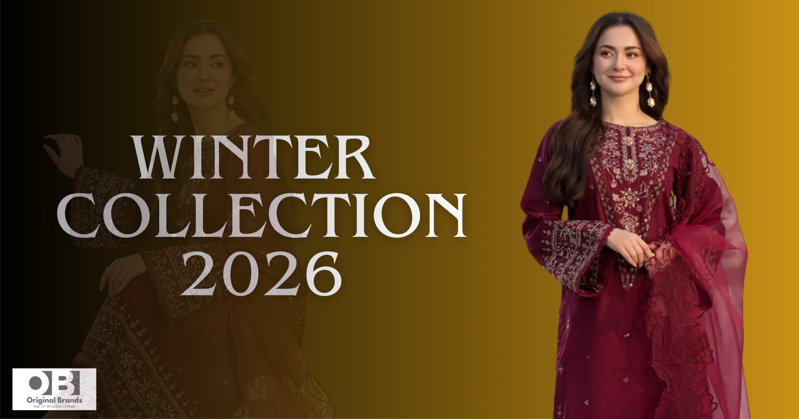 Blue Gold and White Elegant Merry Christmas Greeting Facebook Post (2)